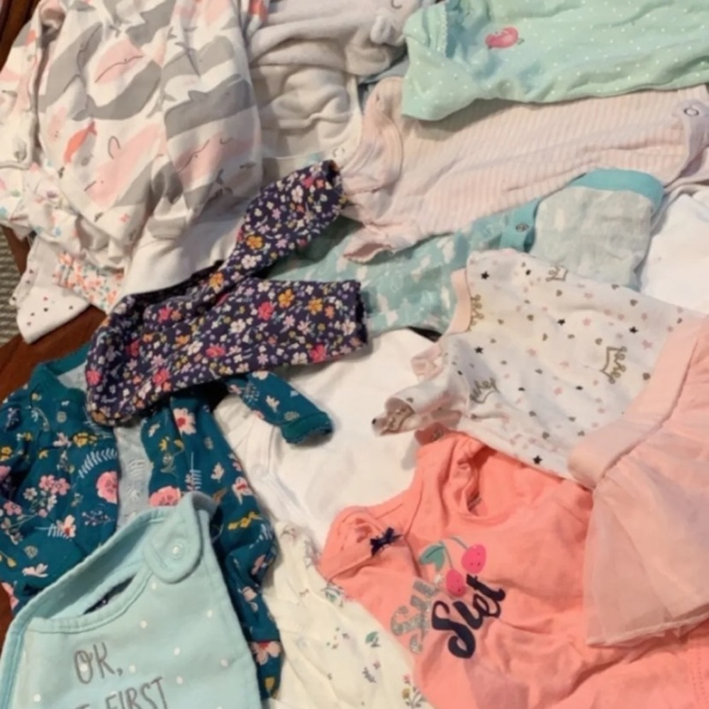 0-3 month babygirl bundle